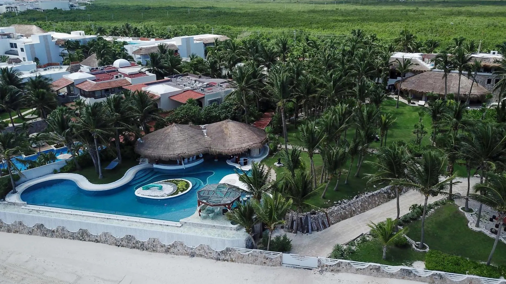 Apartment Villa Alma - Beachfront Exclusive Villa In Cancun By Solmar Rentals Puerto Morelos Mexico